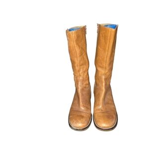 Rockport Tan Leather Heeled Boots